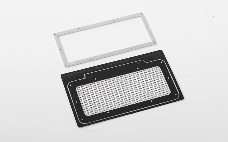 VVV-C0316 Kahn Style Front Grille for D90/D110 Bodies (Black) RC 4WD
