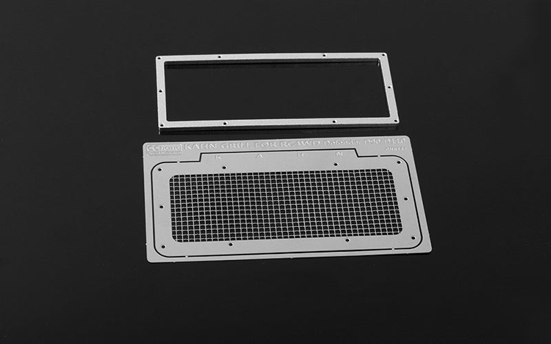 VVV-C0317 Kahn Style Front Grille for D90/D110 Bodies (Silver) RC 4WD