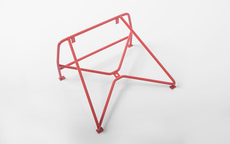VVV-C0356 Roll Bar Rack w/Spare Mount for RC4WD Chevy Blazer Body (Red) RC 4WD