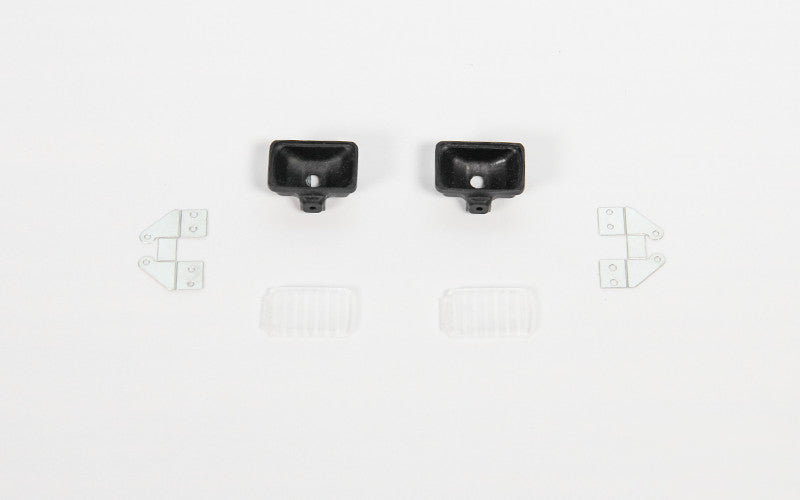 VVV-C0362 1/10 Square Light Pods w/Mounts RC 4WD