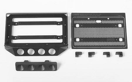 VVV-C0385 Mountaineer Roof Rack w/Lights for Mojave II Body Set RC 4WD