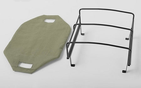 VVV-C0391 Bed Soft Top w/Cage for RC4WD Mojave II Four Door (Green) RC 4WD