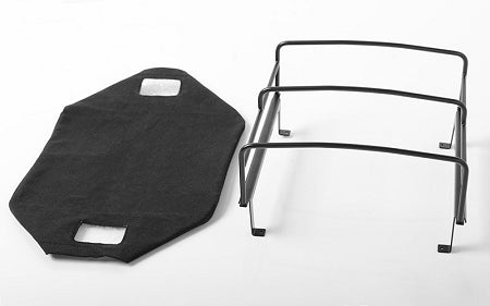 VVV-C0392 Bed Soft Top w/Cage for RC4WD Mojave II Four Door (Black) RC 4WD