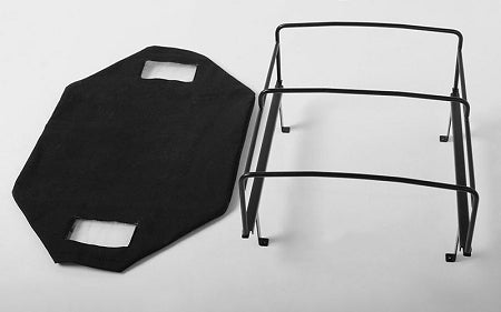 VVV-C0404 Bed Soft Top w/Cage for Land Cruiser LC70 (Black) RC 4WD