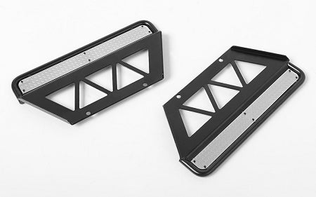 VVV-C0417 Trifecta Side Sliders for Land Cruiser LC70 Body (Black) RC 4WD