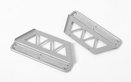 VVV-C0418 Trifecta Side Sliders for Land Cruiser LC70 Body (Silver) RC 4WD
