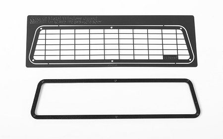 VVV-C0419 Metal Rear Window Guards for Land Cruiser LC70 Body RC 4WD