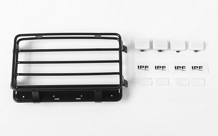 VVV-C0425 Malice Mini Roof Rack w/Lights for Mojave II Body Set RC 4WD