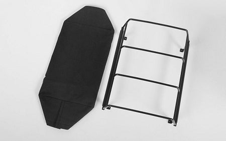 VVV-C0430 Bed Soft Top w/Cage for RC4WD Mojave II Two Door (Black) RC 4WD