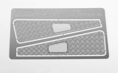 VVV-C0438 Diamond Plate Fender Covers for Traxxas TRX-4 RC 4WD