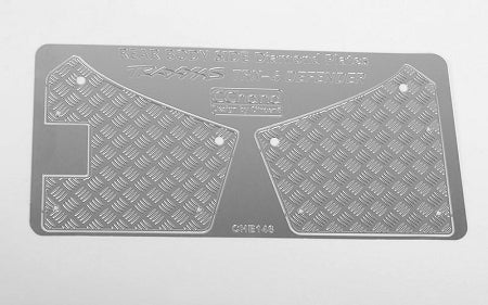 VVV-C0441 Diamond Plate Rear Fender Quarters for Traxxas TRX-4 RC 4WD
