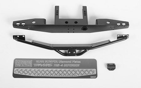 VVV-C0447 Rook Metal Rear Bumper for Traxxas TRX-4 RC 4WD