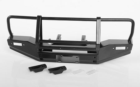 VVV-C0469 Metal Front Winch Bumper for Traxxas TRX-4 Land Rover Defender D110 RC 4WD