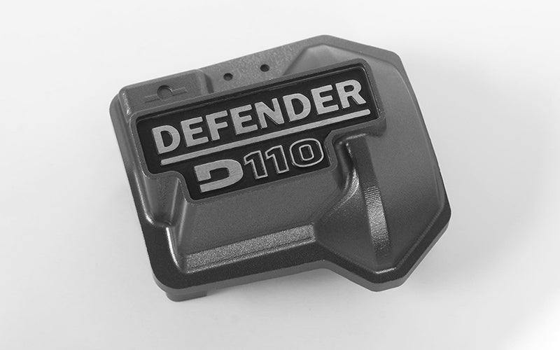 VVV-C0479 Defender D110 Diff Cover for Traxxas TRX-4 (Grey) RC 4WD