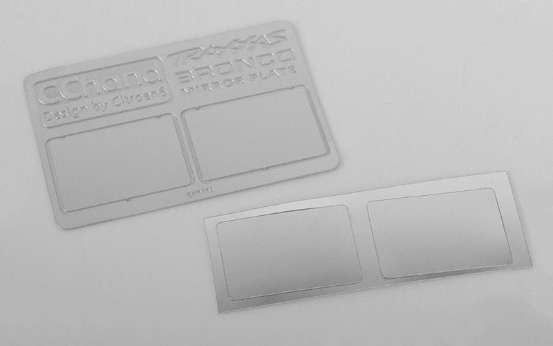 VVV-C0487 Mirror Decals for Traxxas TRX-4 '79 Bronco Ranger XLT RC 4WD