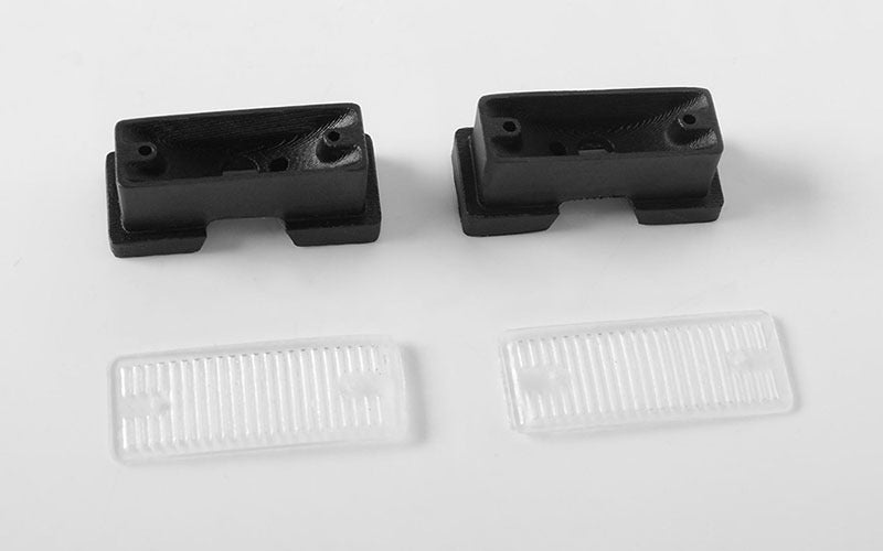VVV-C0499 Front Grille Fog Lamps for Traxxas TRX-4 '79 Bronco Ranger XLT RC 4WD