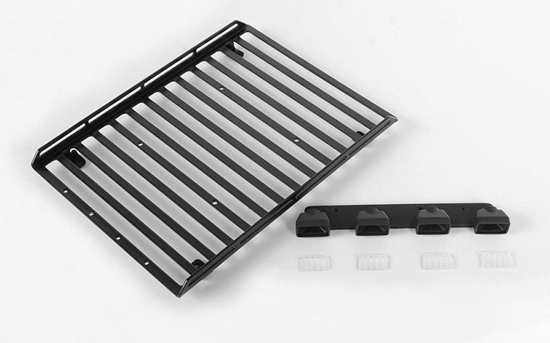VVV-C0536 Steel Roof Rack W/Lights for 1/18 BlackJack Body RC 4WD