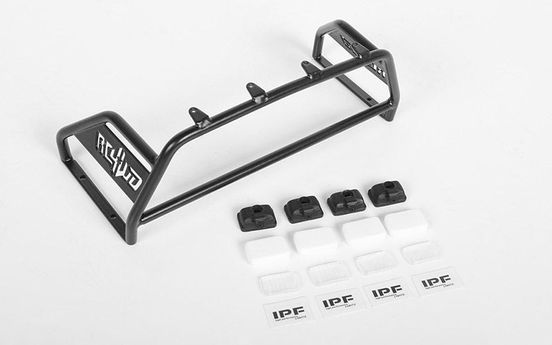VVV-C0538 RC4WD Steel Roll Bar w/IPF Lights for Toyota Tacoma RC 4WD