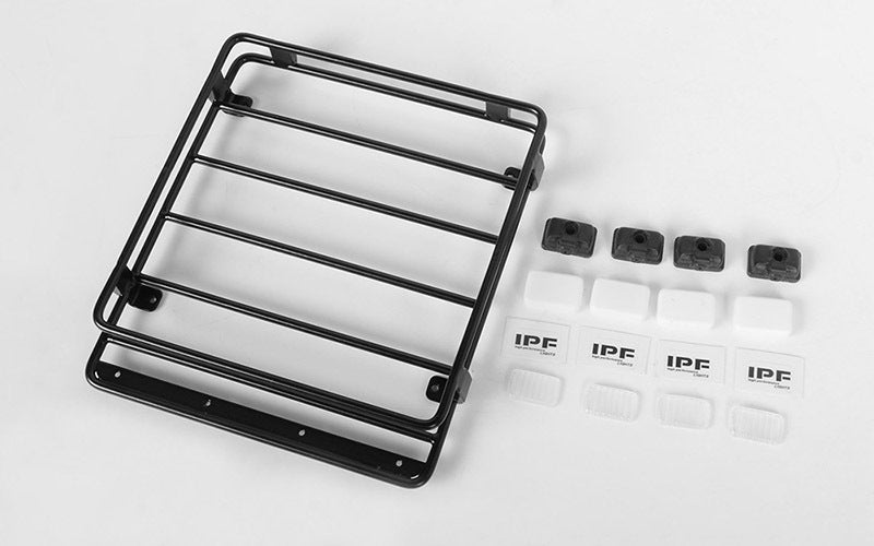 VVV-C0540 Steel Roof Rack w/ IPF Lights for Toyota Tacoma RC 4WD