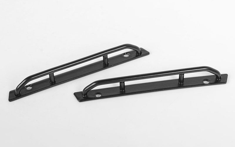 VVV-C0552 Steel Side Sliders for 1/18 BlackJack Body (Black) RC 4WD