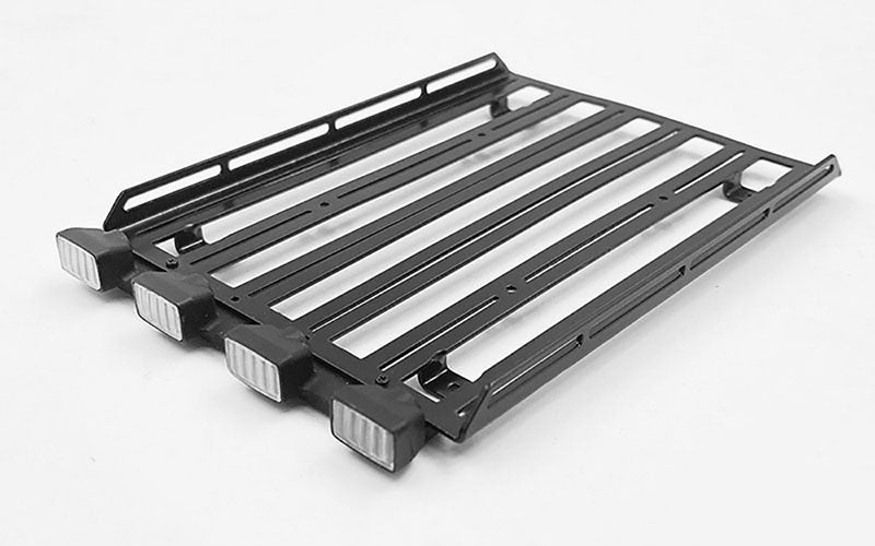 VVV-C0580 Roof Rack w/IPF Lights for 1/18 Gelande II RTR w/Black Rock Body RC 4WD