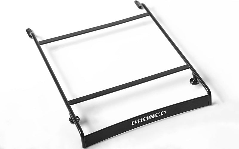 VVV-C0610 King Roof Rack for Traxxas TRX-4 '79 Bronco Ranger XLT (Black) RC 4WD