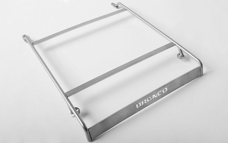 VVV-C0611 King Roof Rack for Traxxas TRX-4 '79 Bronco Ranger XLT (Silver) RC 4WD