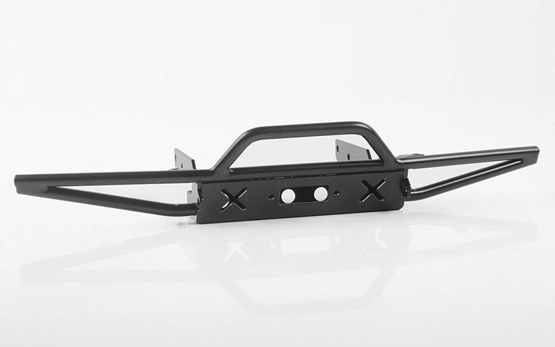 VVV-C0642 Luster Metal Front Bumper for Axial SCX10 II 1969 Chevrolet Blazer (Black) RC 4WD