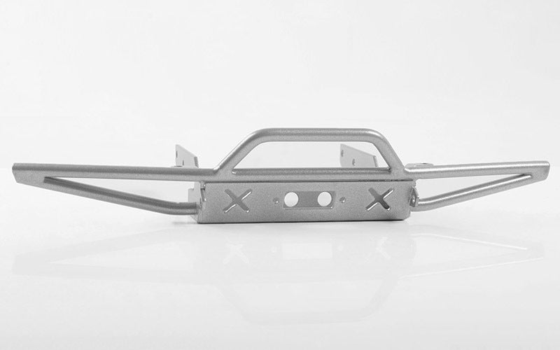 VVV-C0643 Luster Metal Front Bumper for Axial SCX10 II 1969 Chevrolet Blazer (Silver) RC 4WD