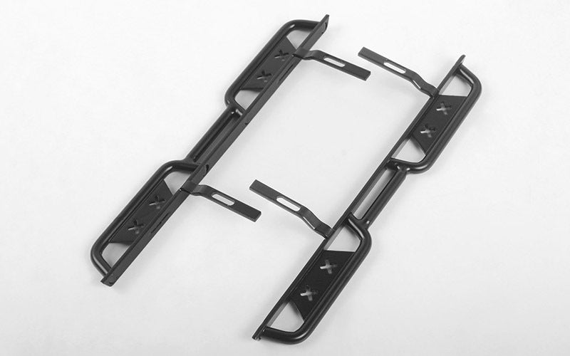 VVV-C0644 Rough Stuff Metal Side Sliders for Axial SCX10 II 1969 Chevrolet Blazer (Black) RC 4WD