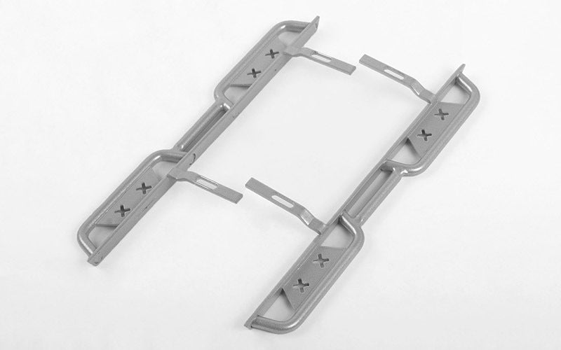 VVV-C0645 Rough Stuff Metal Side Sliders for Axial SCX10 II 1969 Chevrolet Blazer (Silver) RC 4WD