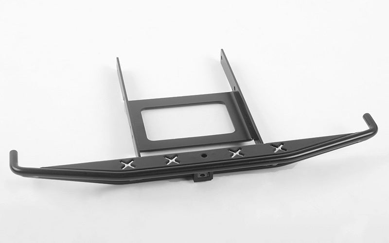 VVV-C0646 Rough Stuff Metal Rear Bumper for Axial SCX10 II 1969 Chevrolet Blazer (Black) RC 4WD