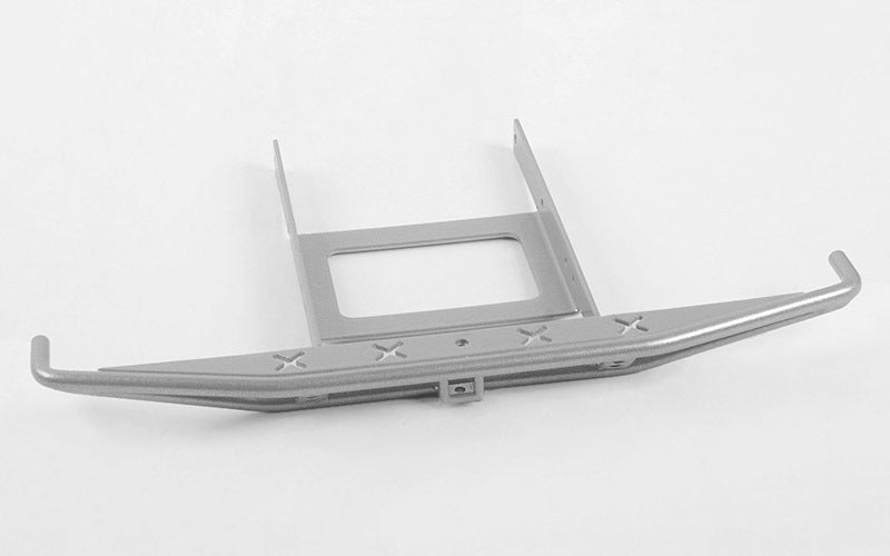 VVV-C0647 Rough Stuff Metal Rear Bumper for Axial SCX10 II 1969 Chevrolet Blazer (Silver) RC 4WD