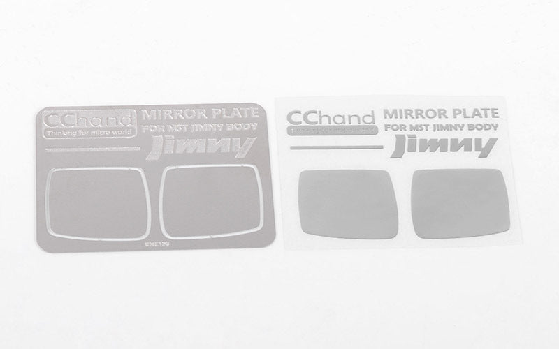 VVV-C0659 Mirror Decals for MST 1/10 CMX w/ Jimny J3 Body RC 4WD