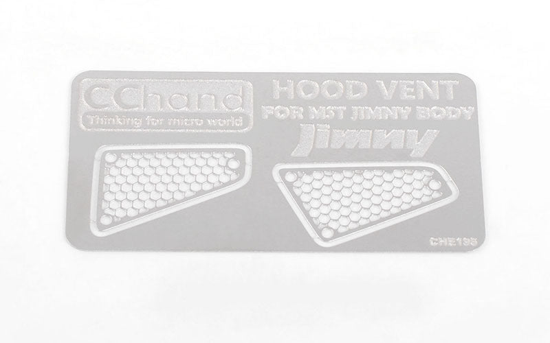 VVV-C0661 Side Metal Hood Vents for MST 1/10 CMX w/ Jimny J3 Body RC 4WD