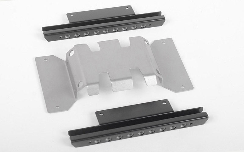 VVV-C0672 Rough Stuff Skid Plate w/Sliders for MST 1/10 CMX w/ Jimny J3 Body (Style A) RC 4WD