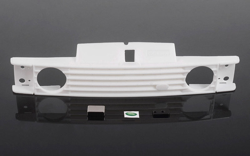 VVV-C0689 Classic Grille for JS Scale 1/10 Range Rover Classic Body (Black) RC 4WD
