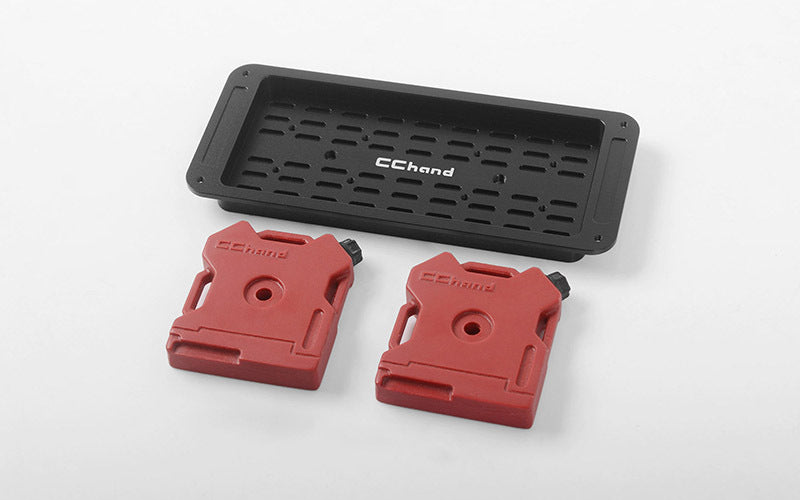 VVV-C0706 Overland Equipment Window W/ 2 Fuel Cells for Gelande II (D90/D110) RC 4WD
