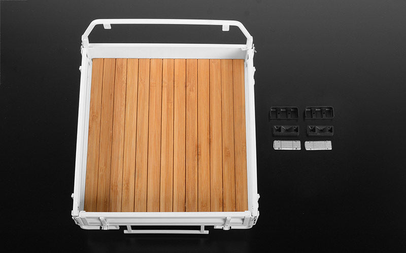 VVV-C0713 Kober Rear Bed for TF2 Mojave Body (White) RC 4WD