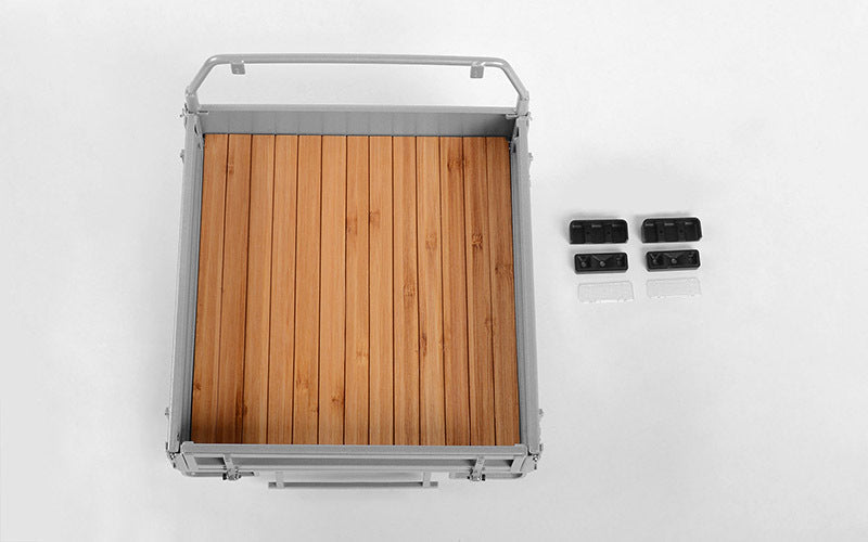 VVV-C0715 Kober Rear Bed for TF2 Mojave Body (Silver) RC 4WD