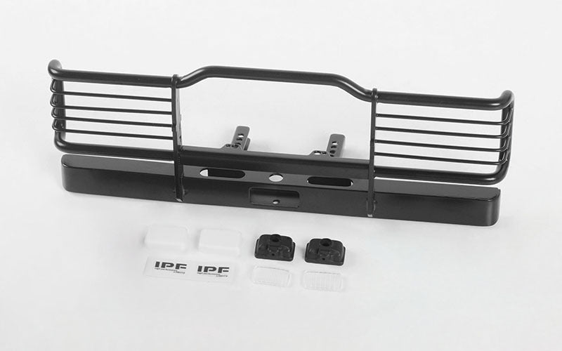 VVV-C0719 Camel Bumper W/ IPF Lights for Traxxas TRX-4 Land Rover Defender RC 4WD