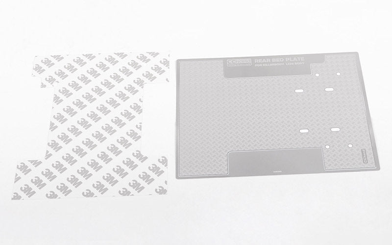 VVV-C0736 Diamond Plate Rear Bed for RC4WD TF2 LWB Toyota LC70 RC 4WD