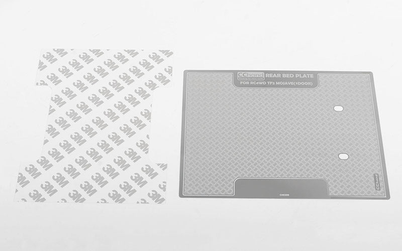 VVV-C0737 Diamond Plate Rear Bed for RC4WD Trail Finder 2 RTR w/Mojave II Body Set RC 4WD