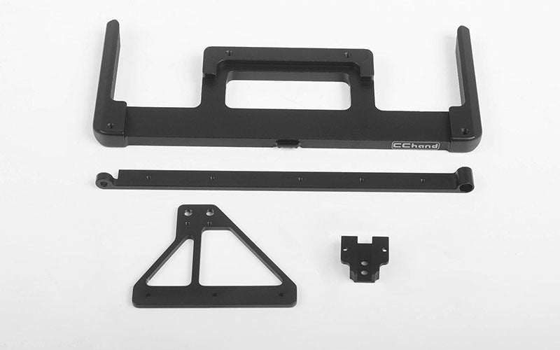 VVV-C0741 Velbloud Rear Bumper w/Tire Carrier for 1985 Toyota 4Runner Hard Body RC 4WD