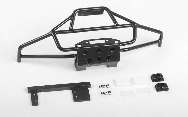 VVV-C0756 Rhino Front Bumper w/IPF Lights for 1985 Toyota 4Runner Hard Body RC 4WD