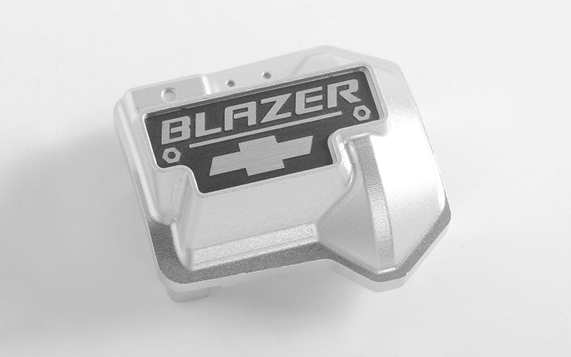 VVV-C0772 Aluminum Diff Cover for Traxxas TRX-4 Chevy K5 Blazer (Silver) RC 4WD