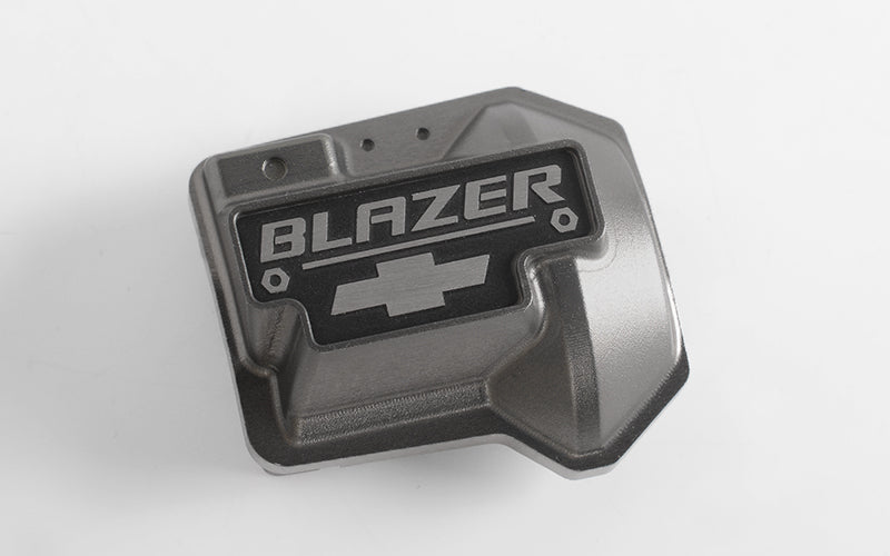 VVV-C0773 Aluminum Diff Cover for Traxxas TRX-4 Chevy K5 Blazer (Grey) RC 4WD