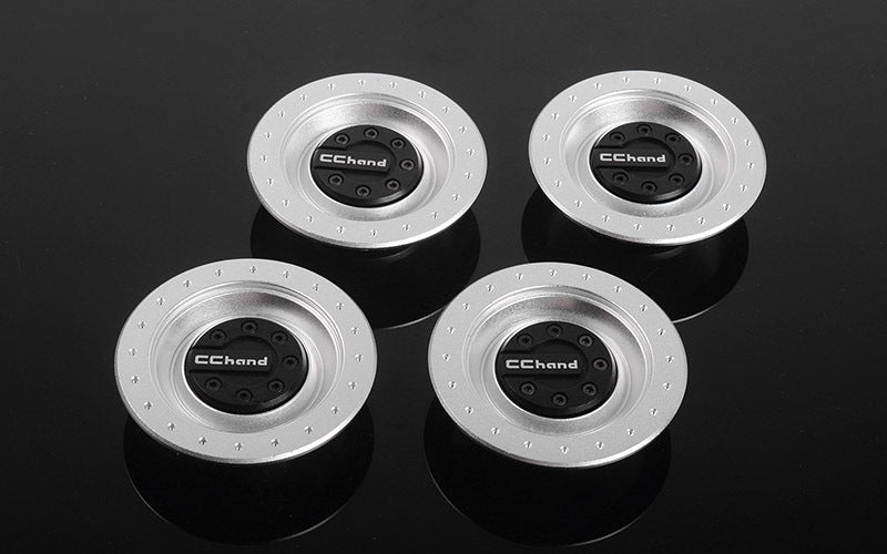 VVV-C0813 Armor Wheels for DJI Robomaster (Chrome) RC 4WD
