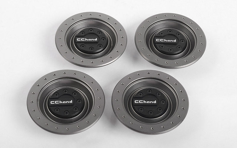VVV-C0814 Armor Wheels for DJI Robomaster (Gunmetal) RC 4WD