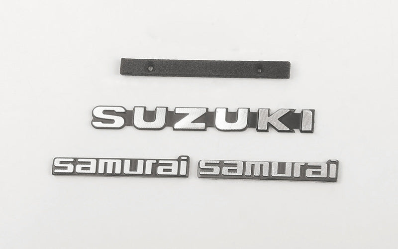 VVV-C0830 Metal Logo Set for Capo Racing Samurai 1/6 RC Scale Crawler (Style A) RC 4WD